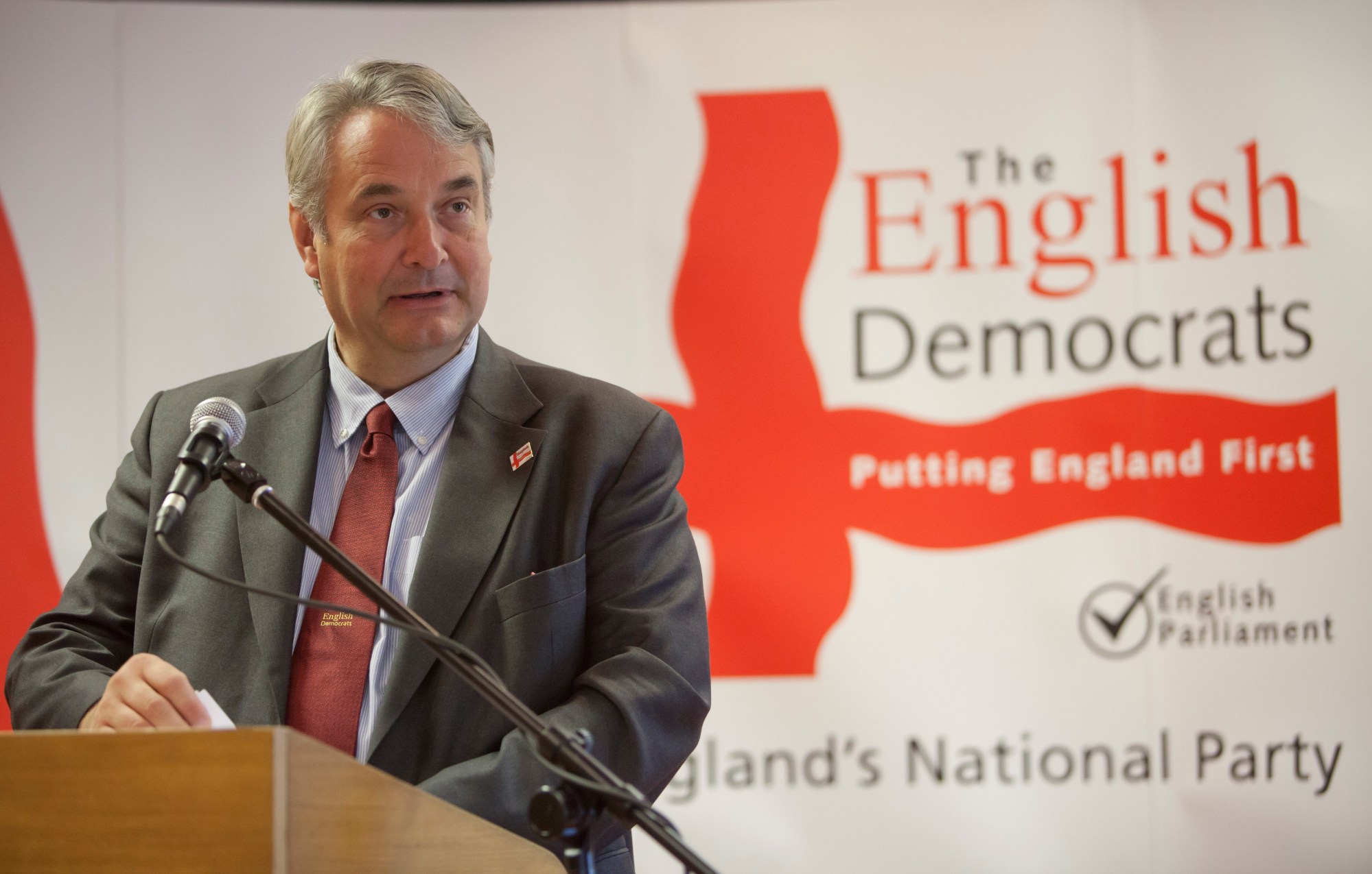 Chair Of English Democrats Goes On The Attack Against England s