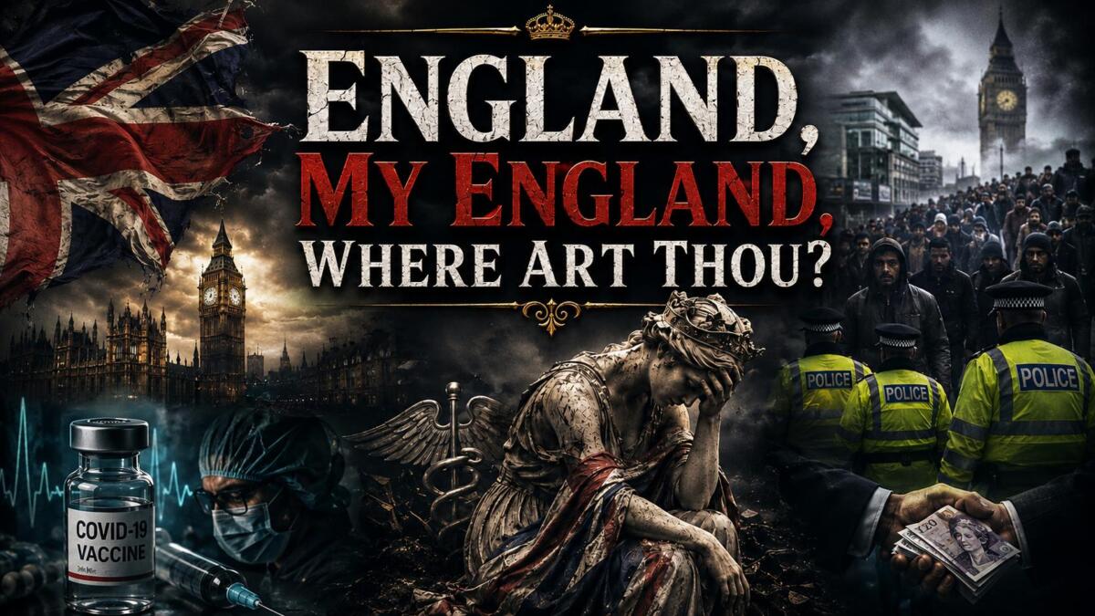Kate Shemirani & Stuart Wilkie: England, My England, Where Art Thou? (Video)